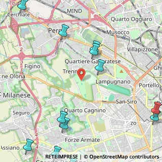 Mappa Via Cascina Bellaria, 20151 Milano MI, Italia (3.295)
