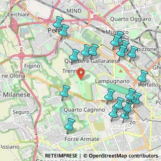 Mappa Via Cascina Bellaria, 20151 Milano MI, Italia (2.4105)