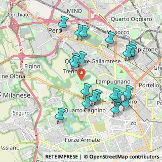 Mappa Via Cascina Bellaria, 20151 Milano MI, Italia (1.9935)
