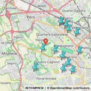 Mappa Via Cascina Bellaria, 20151 Milano MI, Italia (2.43385)
