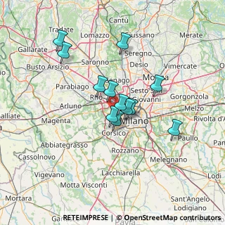 Mappa Via Cascina Bellaria, 20151 Milano MI, Italia (10.7725)