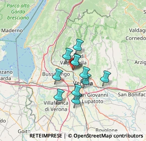 Mappa Viale del Lavoro, 37024 Arbizzano-Santa Maria VR, Italia (8.76)