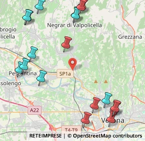 Mappa Viale del Lavoro, 37024 Arbizzano-Santa Maria VR, Italia (5.66389)