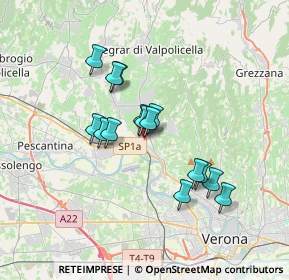 Mappa Viale del Lavoro, 37024 Arbizzano-Santa Maria VR, Italia (2.754)