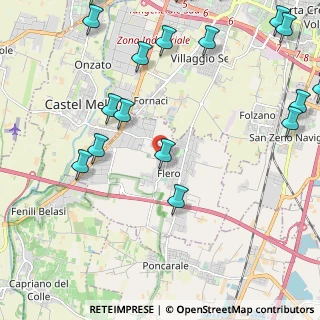 Mappa Via Aldo Moro, 25020 Flero BS, Italia (3.177)