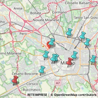 Mappa Via Aldo Rossi, 20149 Milano MI, Italia (4.90385)