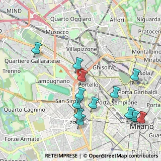 Mappa Via Aldo Rossi, 20149 Milano MI, Italia (2.23154)