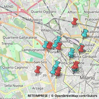 Mappa Via Aldo Rossi, 20149 Milano MI, Italia (2.057)