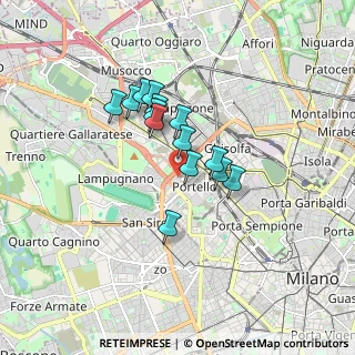 Mappa Via Aldo Rossi, 20149 Milano MI, Italia (1.245)