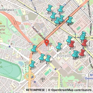 Mappa Via Aldo Rossi, 20149 Milano MI, Italia (0.622)