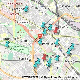 Mappa Via Aldo Rossi, 20149 Milano MI, Italia (1.23765)