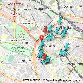 Mappa Via Aldo Rossi, 20149 Milano MI, Italia (0.895)