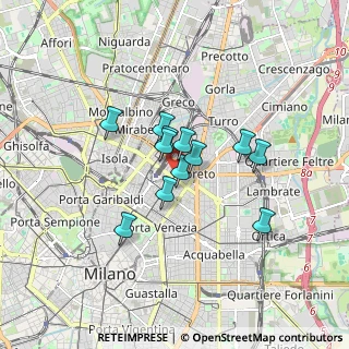 Mappa Piazza 20124, 20124 Milano MI, Italia (1.17167)