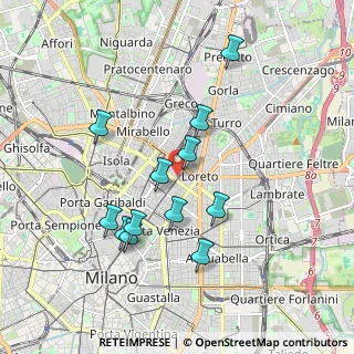 Mappa Piazza 20124, 20124 Milano MI, Italia (1.73917)