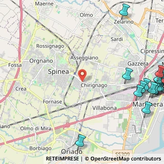 Mappa SP Miranese, 30038 Venezia VE (3.749)