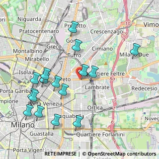 Mappa Via Galla Placidia, 20131 Milano MI, Italia (2.23188)