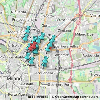 Mappa Via Porpora Via Teodosio, 20131 Milano MI, Italia (1.49158)