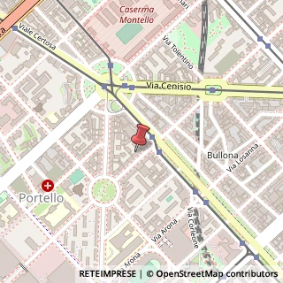 Mappa Via Emanuele Filiberto, 4, 20149 Milano, Milano (Lombardia)