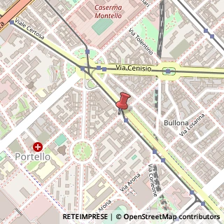 Mappa Via Emanuele Filiberto,  2, 20149 Milano, Milano (Lombardia)