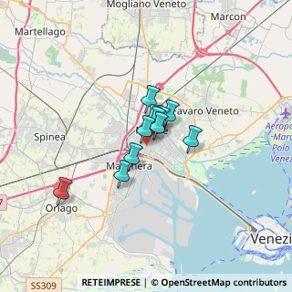 Mappa Vicolo Mario Rapisardi, 30172 Venezia VE, Italia (1.83273)