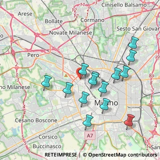 Mappa Via Marcantonio Colonna, 20149 Milano MI, Italia (3.75571)