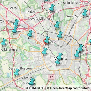 Mappa Via Marcantonio Colonna, 20149 Milano MI, Italia (5.836)