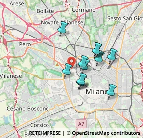 Mappa Via Marcantonio Colonna, 20149 Milano MI, Italia (2.67231)