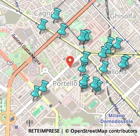 Mappa Via Marcantonio Colonna, 20149 Milano MI, Italia (0.4855)