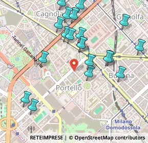 Mappa Via Marcantonio Colonna, 20149 Milano MI, Italia (0.5315)