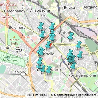 Mappa Via Marcantonio Colonna, 20149 Milano MI, Italia (0.878)