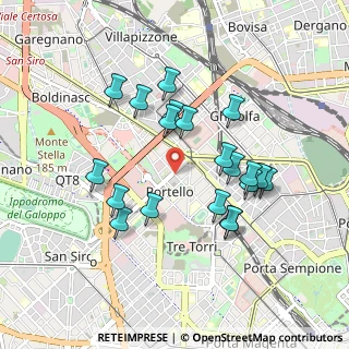 Mappa Via Marcantonio Colonna, 20149 Milano MI, Italia (0.8445)