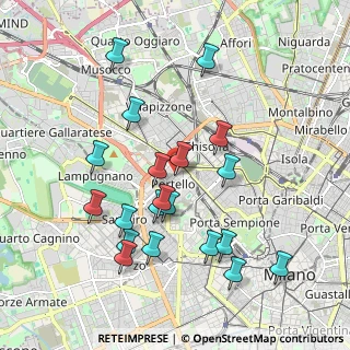 Mappa Via Marcantonio Colonna, 20149 Milano MI, Italia (1.9715)