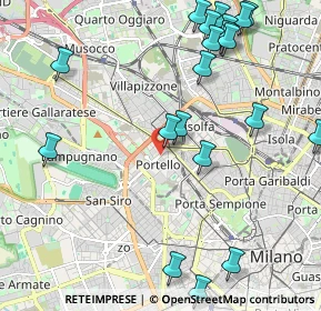 Mappa Via Marcantonio Colonna, 20149 Milano MI, Italia (2.634)