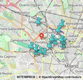 Mappa Via Marcantonio Colonna, 20149 Milano MI, Italia (1.575)