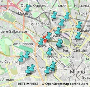 Mappa Via Marcantonio Colonna, 20149 Milano MI, Italia (2.156)