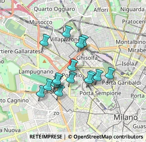 Mappa Via Marcantonio Colonna, 20149 Milano MI, Italia (1.435)