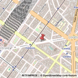 Mappa Viale Andrea Doria, 17, 20124 Milano, Milano (Lombardia)