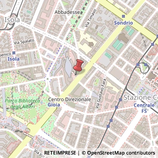 Mappa Via Melchiorre Gioia, 39, 20124 Milano, Milano (Lombardia)