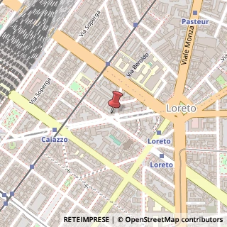 Mappa Viale Andrea Doria, 29, 20124 Milano, Milano (Lombardia)