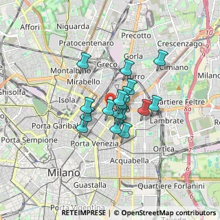 Mappa Via Giovanni Pierluigi da Palestrina, 20124 Milano MI, Italia (1.08529)