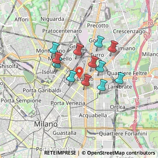Mappa Via Giovanni Pierluigi da Palestrina, 20124 Milano MI, Italia (1.36)