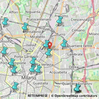 Mappa Via Giovanni Pierluigi da Palestrina, 20124 Milano MI, Italia (3.14882)