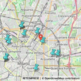 Mappa Via Giovanni Pierluigi da Palestrina, 20124 Milano MI, Italia (2.76929)