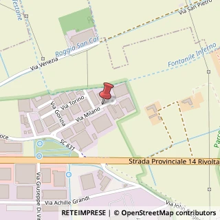 Mappa Via Milano, 19, 20060 Liscate, Milano (Lombardia)