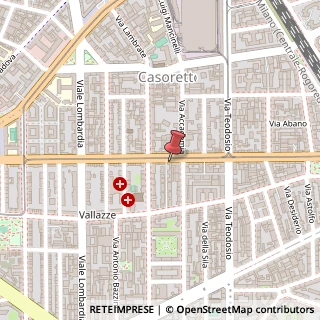 Mappa Via Nicola Antonio Porpora, 112, 20131 Milano, Milano (Lombardia)