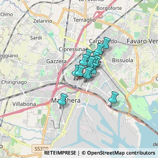 Mappa Via Buccari, 30171 Mestre VE, Italia (0.93)
