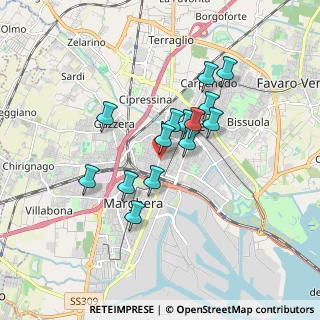 Mappa Via Buccari, 30100 Venezia VE, Italia (1.37143)
