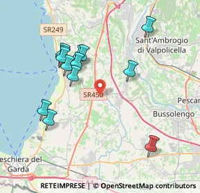 Mappa Strada del Tione, 37017 Pastrengo , Italia (3.83308)