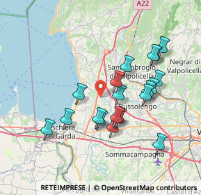 Mappa Strada del Tione, 37017 Pastrengo , Italia (6.84053)