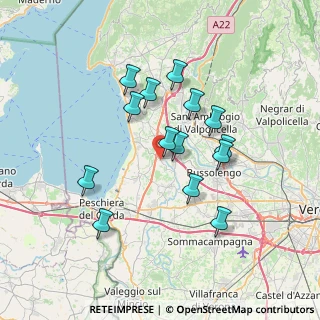 Mappa Strada del Tione, 37017 Pastrengo , Italia (6.27643)